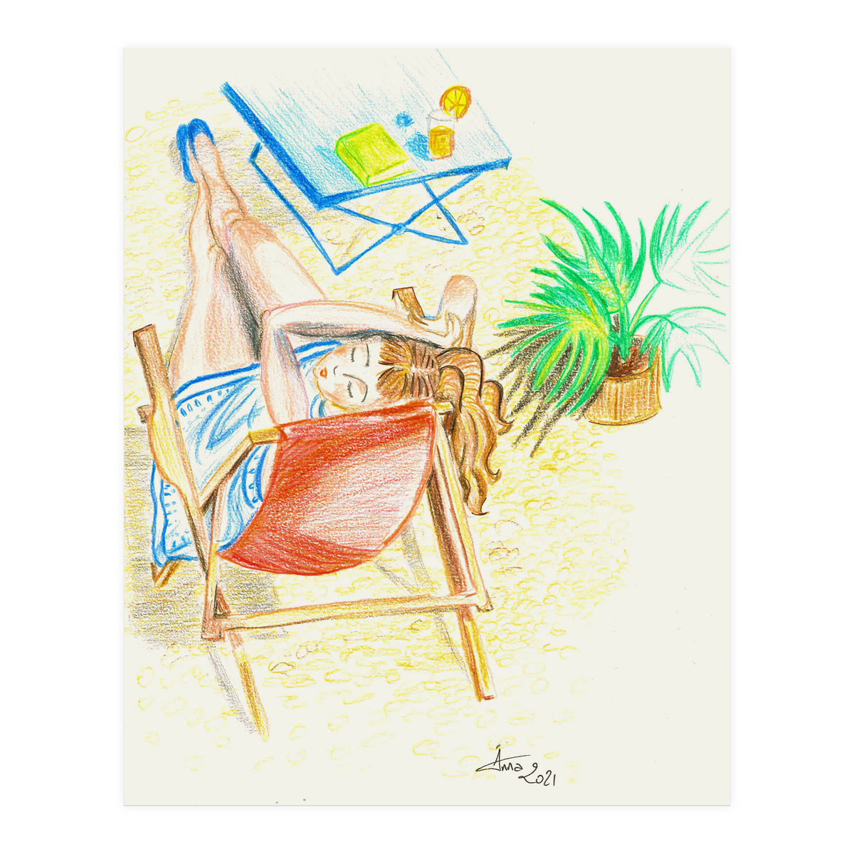 La sieste (Print Only)