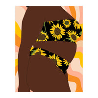 Groovy Sunflower Bikini (Print Only)