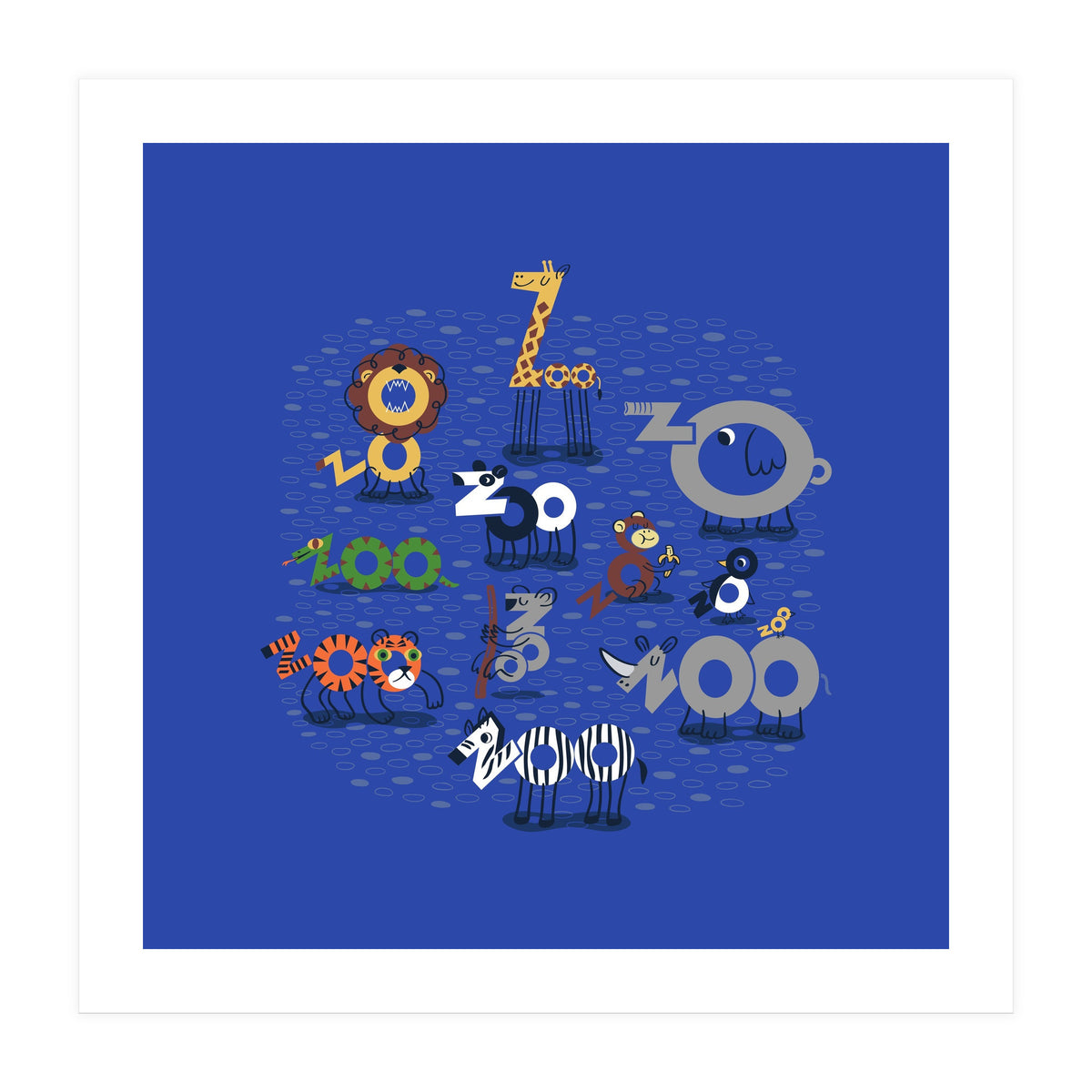 Zoo Animals (Print Only)