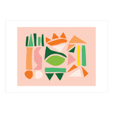 Watermelon Punch Abstract Art (Print Only) thumbnail