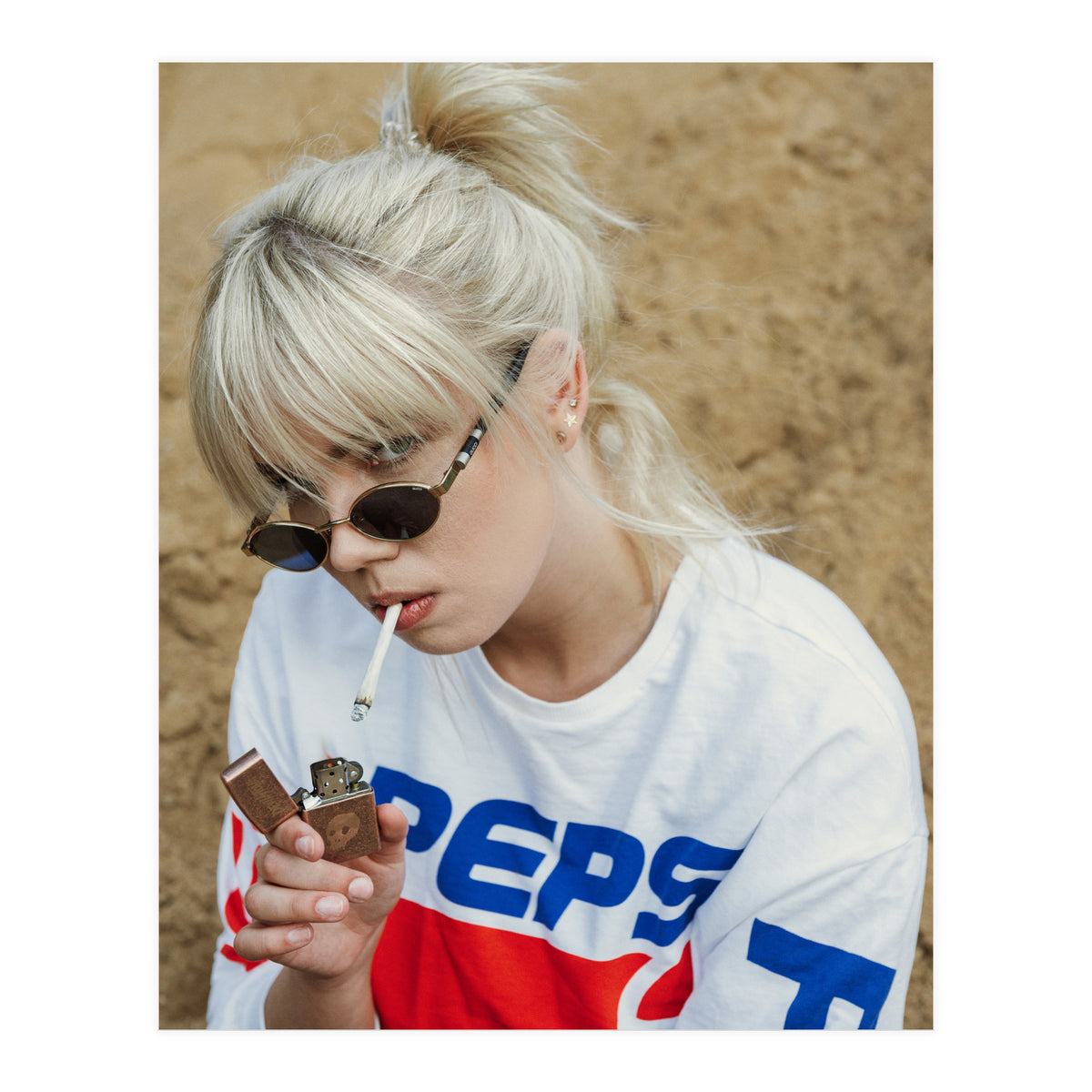 Smokin' (Print Only)