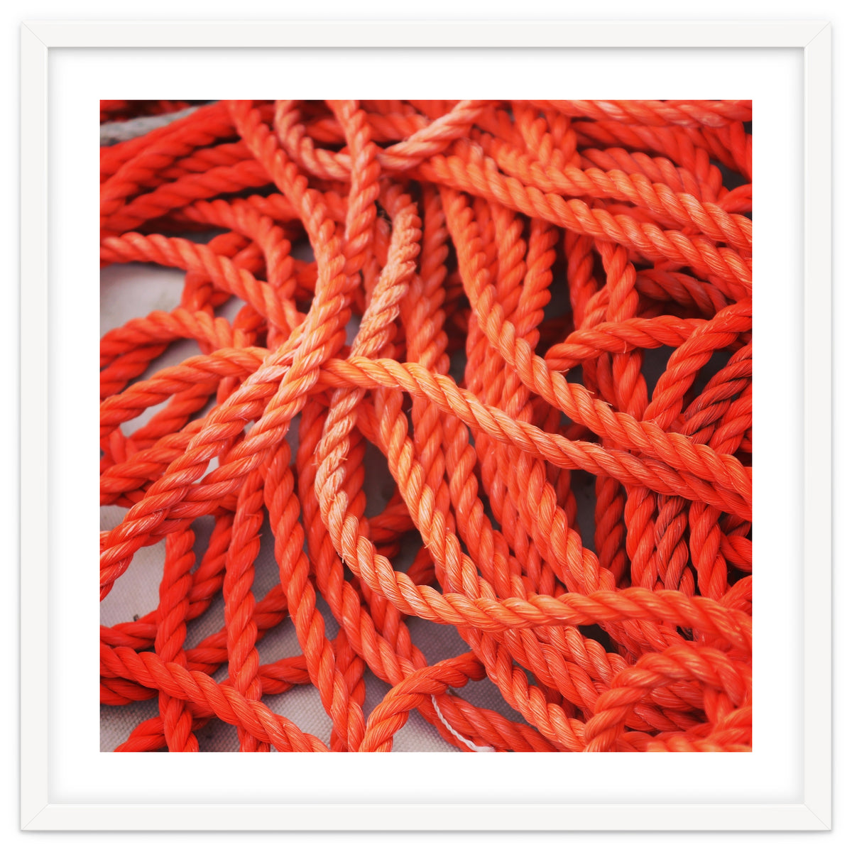 Orange ropes