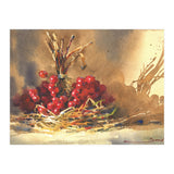 Viburnum watercolor nature (Print Only) thumbnail