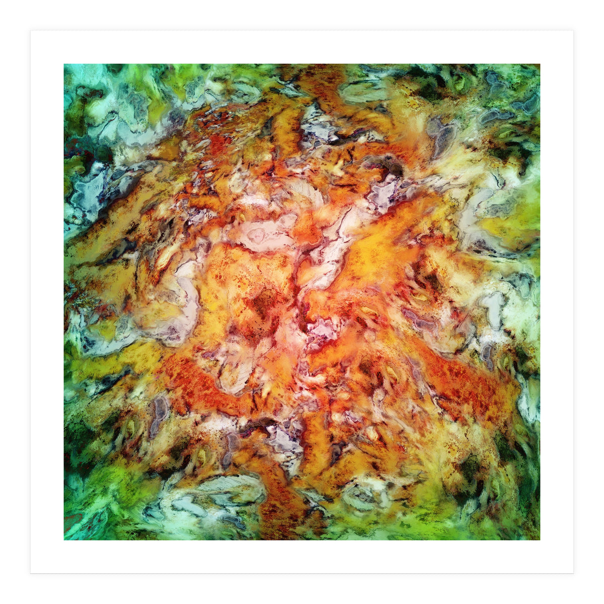 Floral Escalator (Print Only)