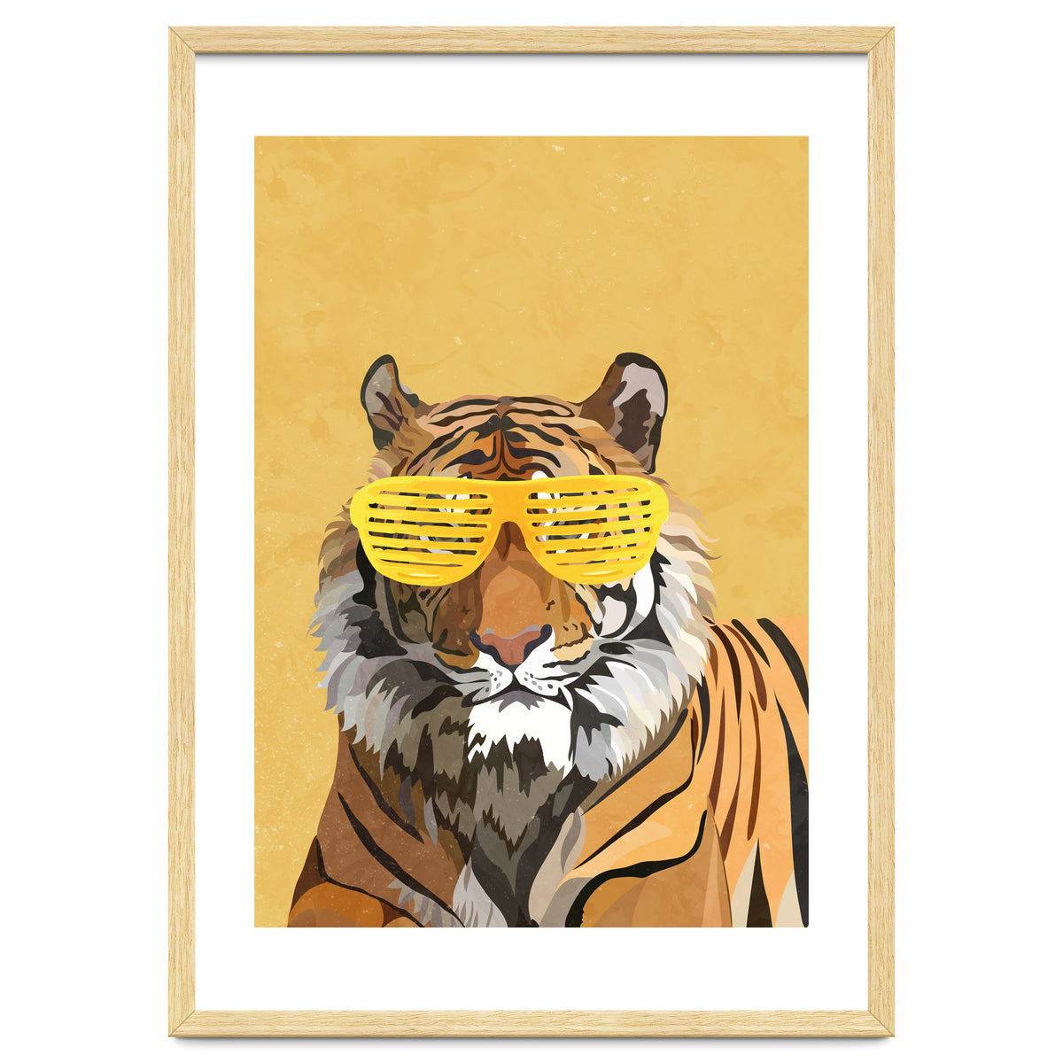 Hip Hop Tiger Yellow Shades