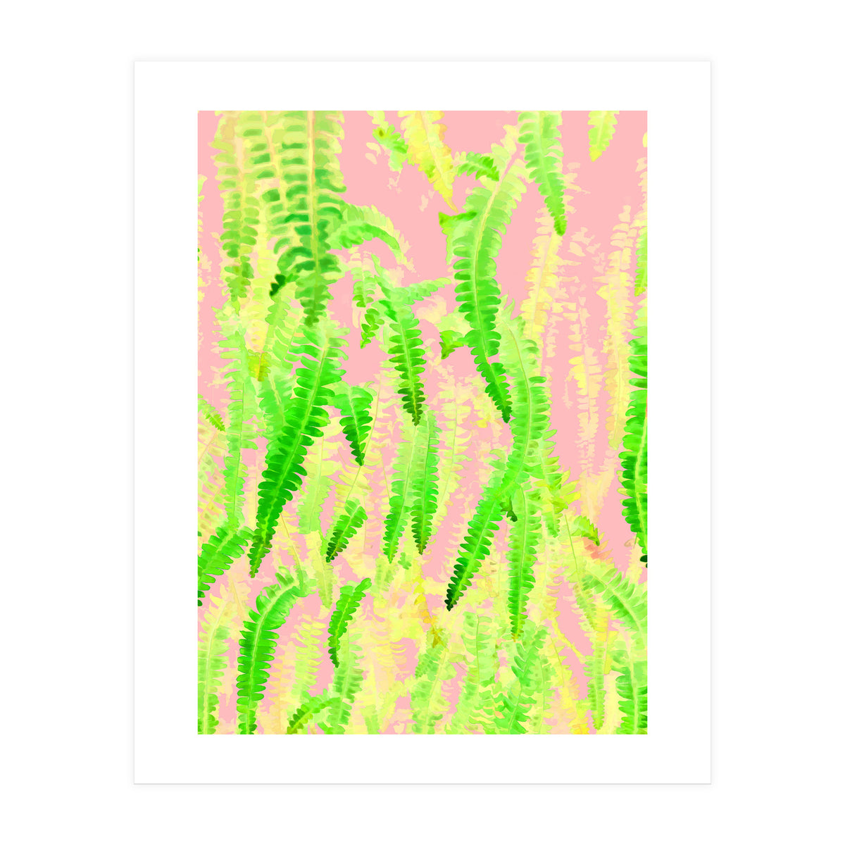 Blush Green Glow (Print Only)