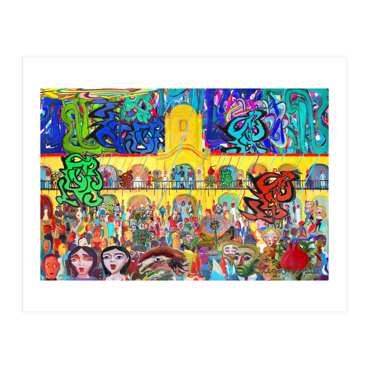 25 De Mayo Pop Digital 17 (Print Only)