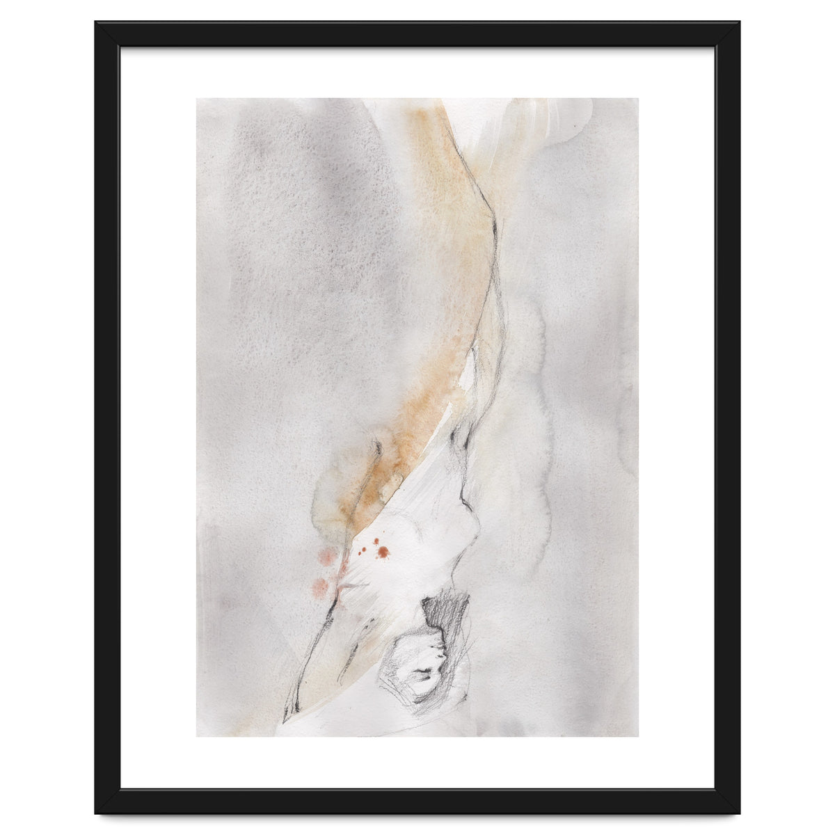 Drawing of a beautiful girl