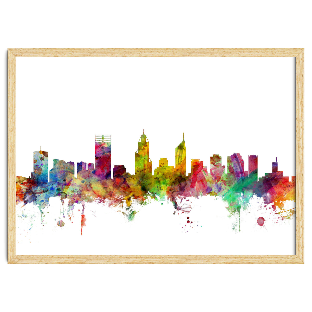 Perth Australia Skyline