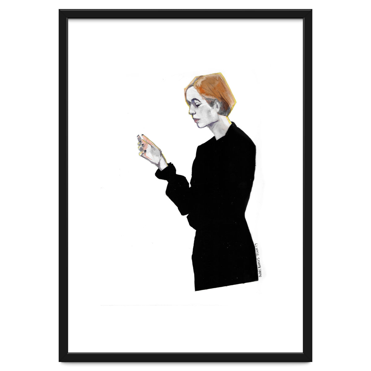 Untitled #33 - Woman without a cigarette