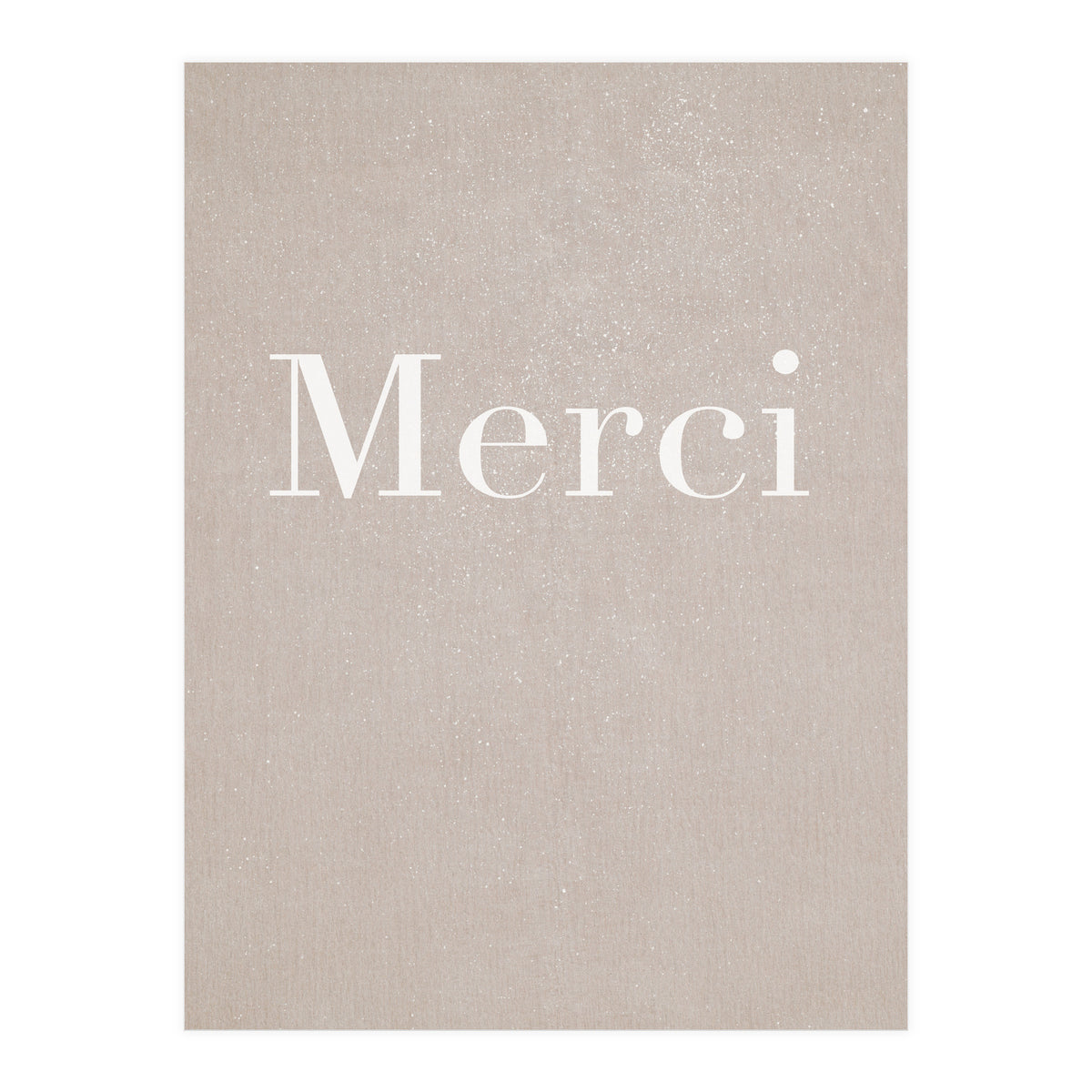 Merci Beige (Print Only)