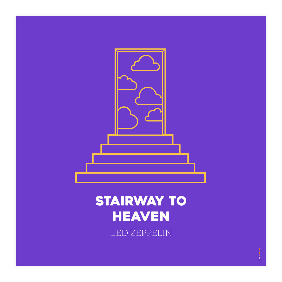 Led Zeppelin Stairway To Heaven (Print Only)