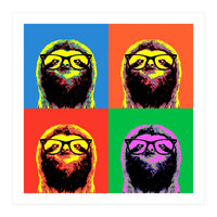 Four Colors Sloth (Print Only)
