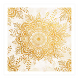 Queen Starring of Mandala-Gold Sunflower I (Print Only) thumbnail