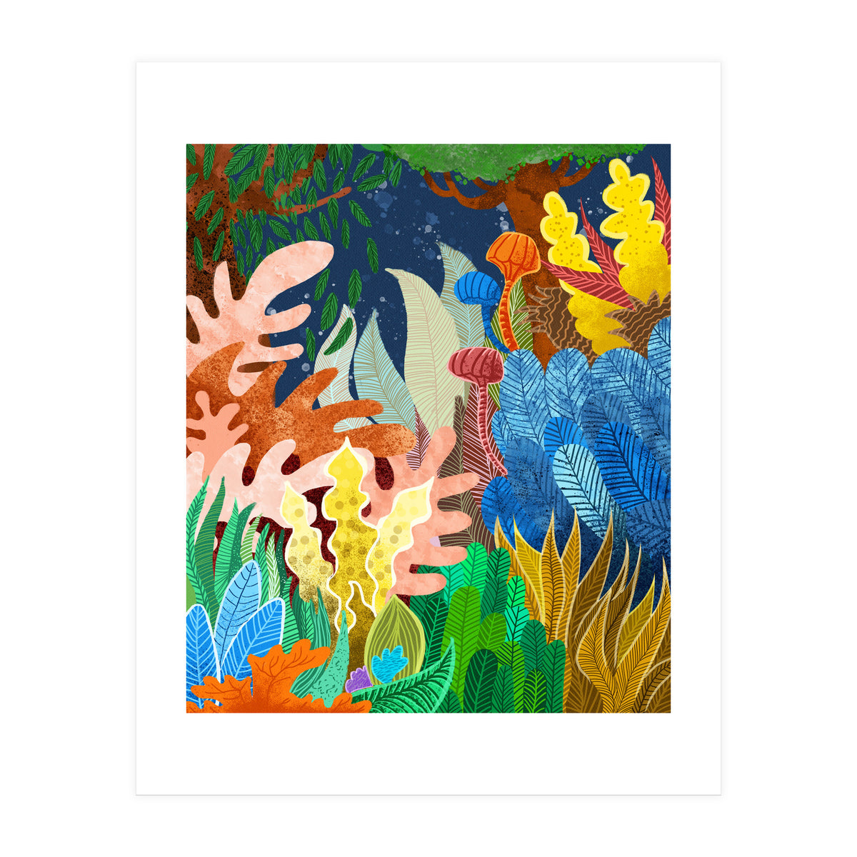 Night Forest (Print Only)