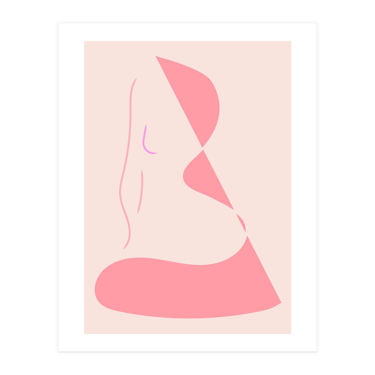 Seated Woman No 1  (Print Only)