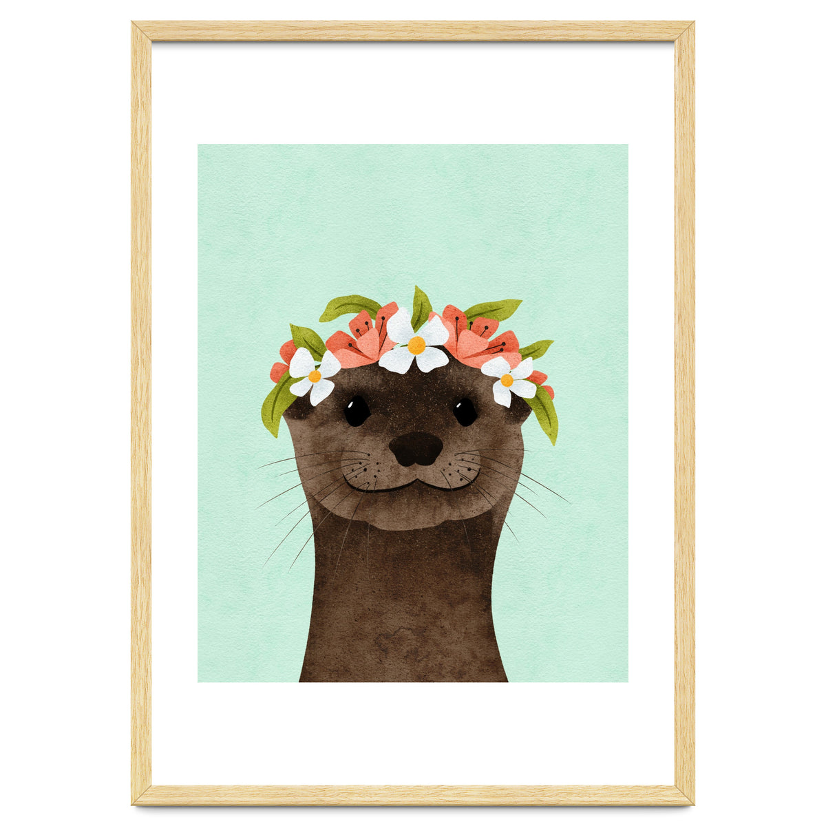 Floral Otter