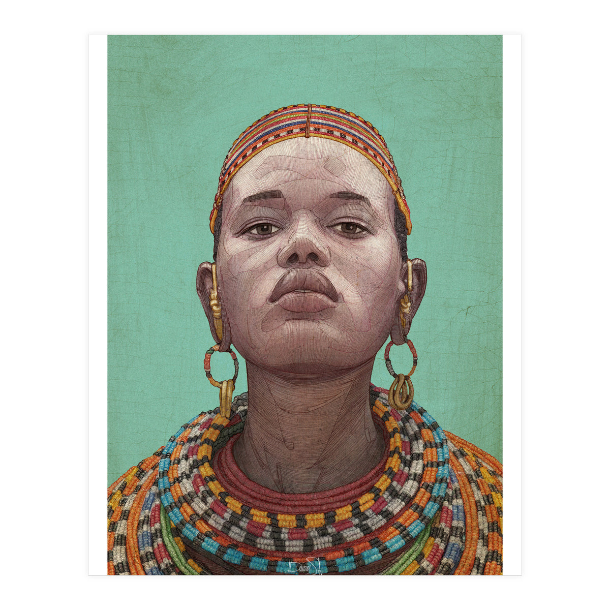 Giraffe Lady (Print Only)