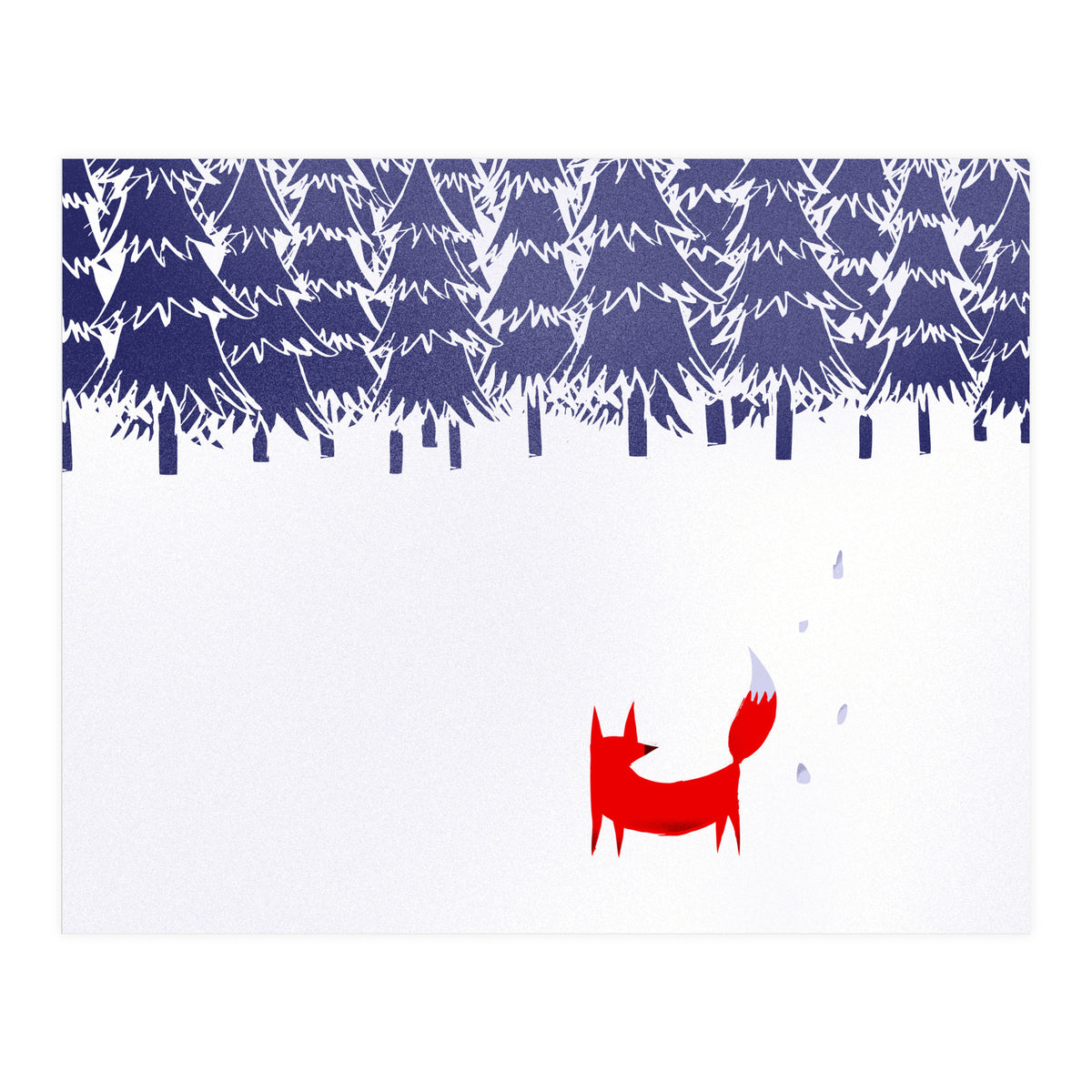 Alone In The Forest (Print Only)
