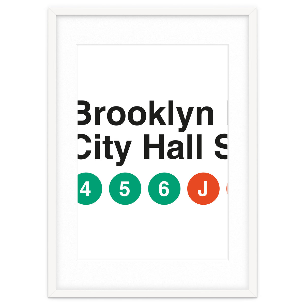 Vignelli's Subway Sign