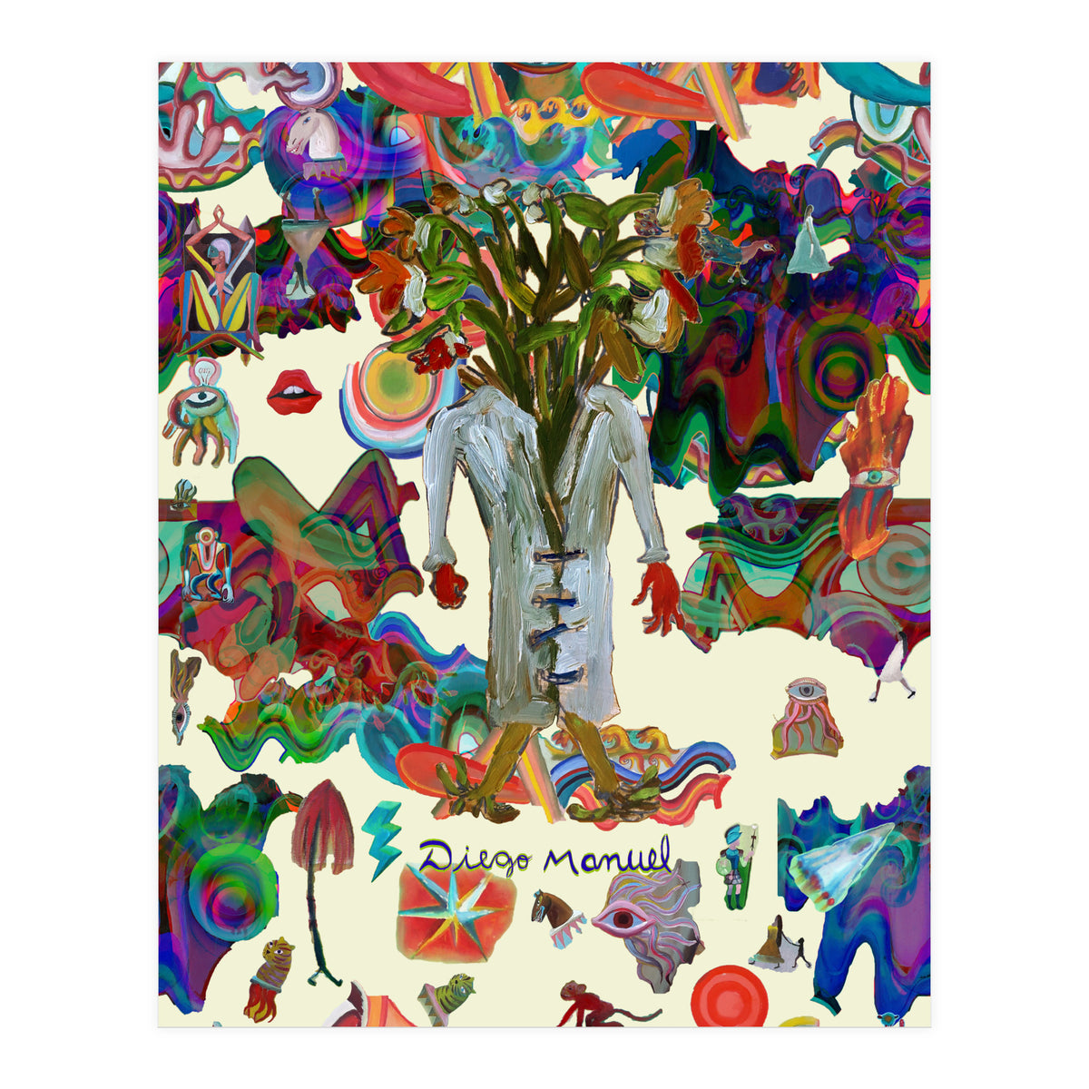 Graffitis 2021 Tapiz 47 B (Print Only)