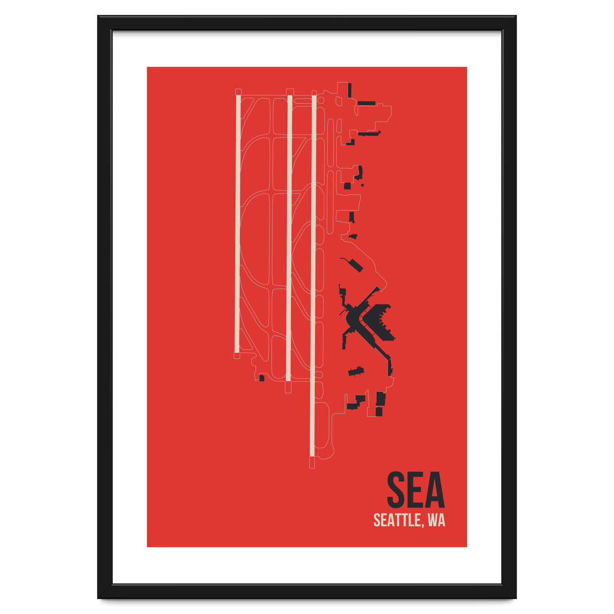 Seattle Airport Layout