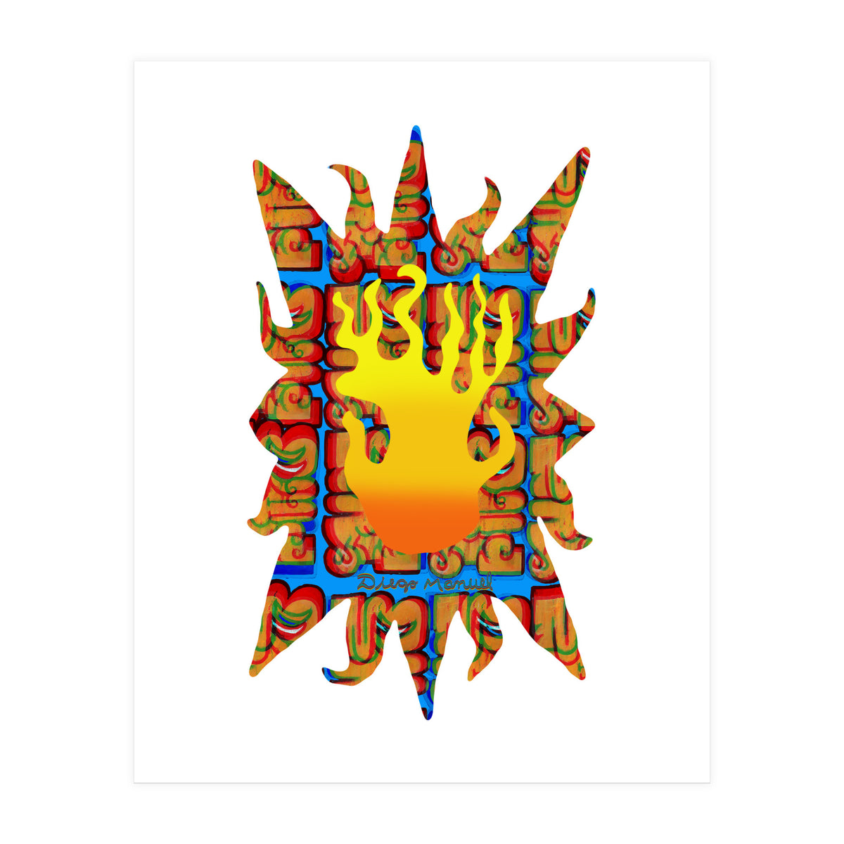 Fuego 2 Copia (Print Only)