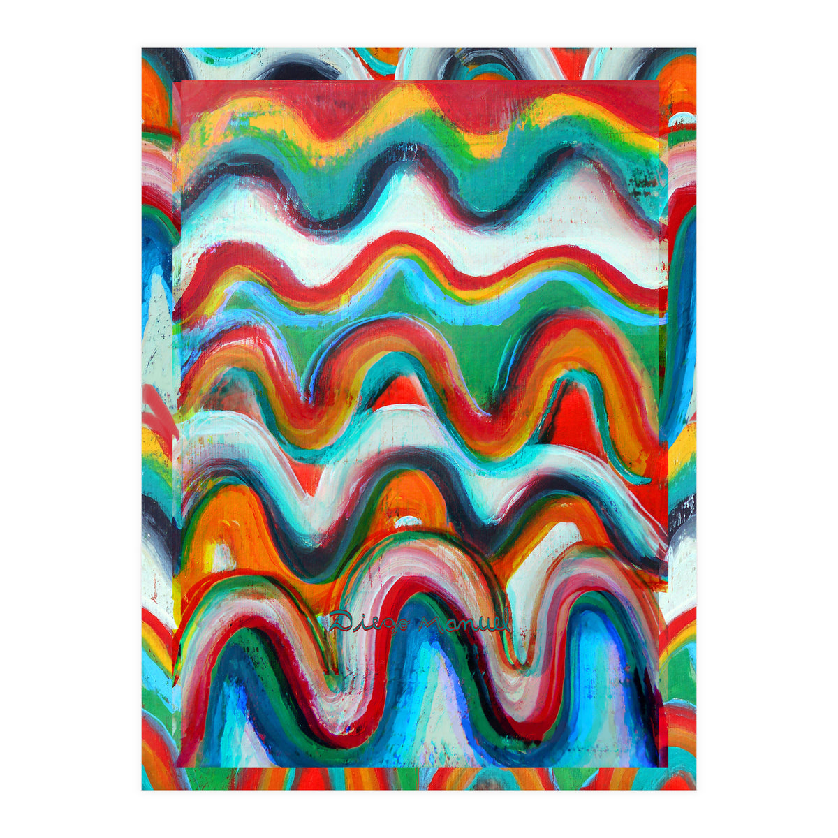 Pop Abstract A 4 (Print Only)