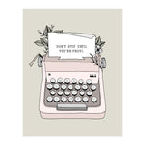Don't Stop (Print Only) thumbnail