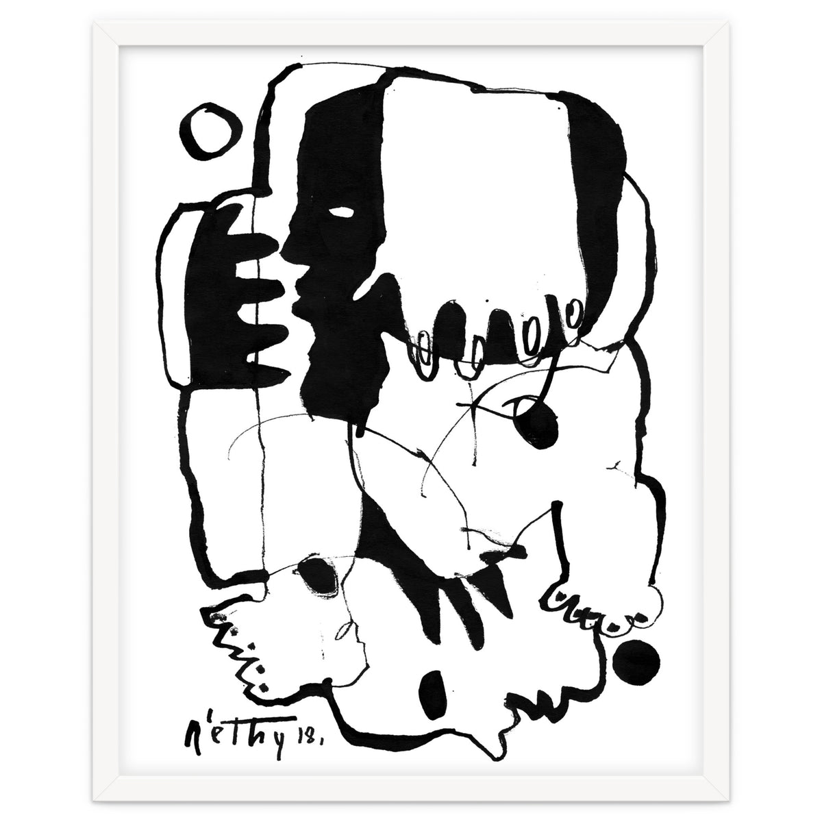 Everlasting Fight - b&w