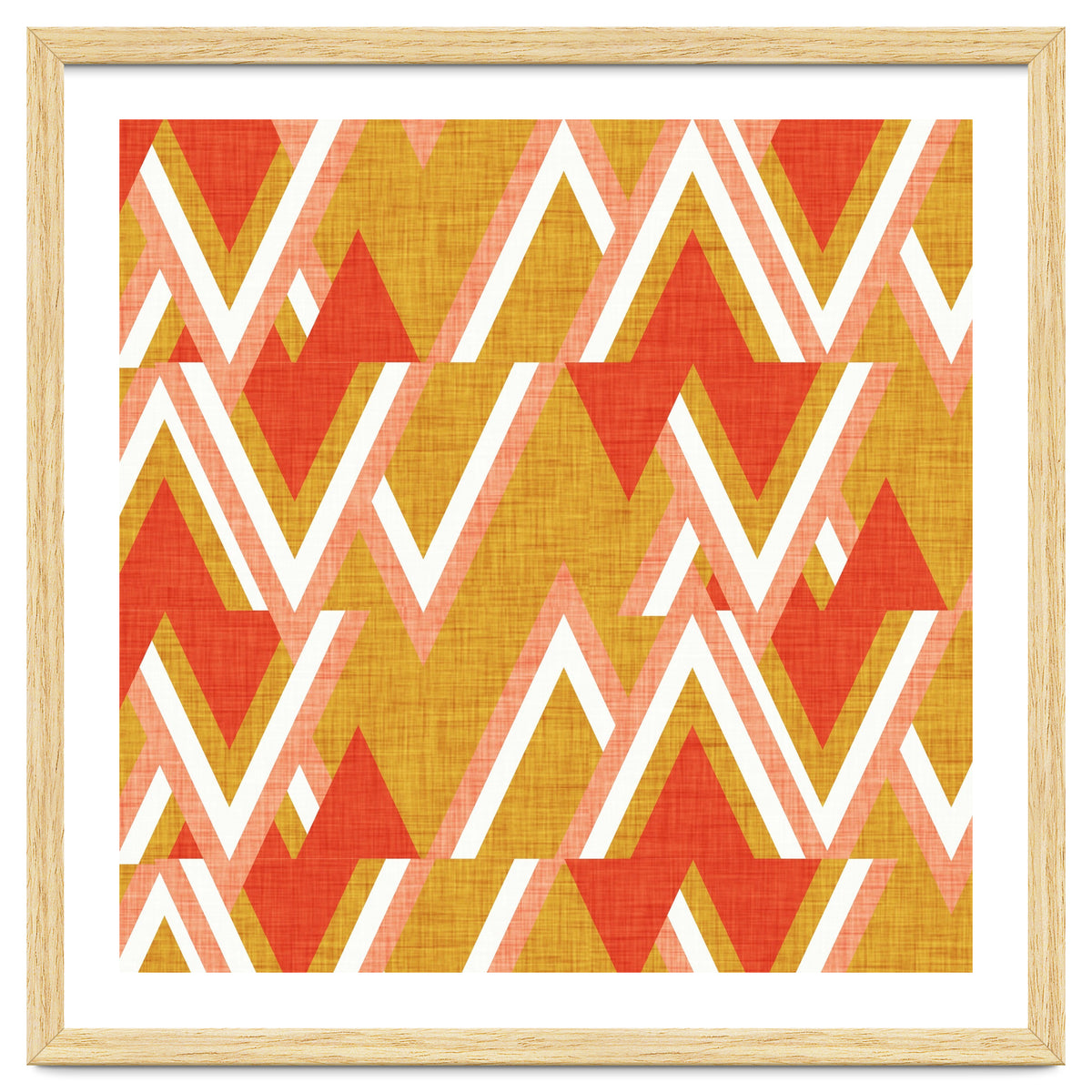 New Mid Mod Woods Mustard