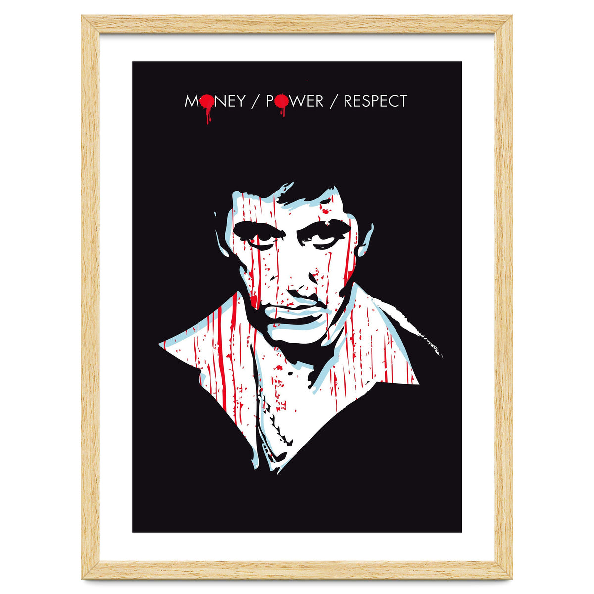 Tony Montana Scarface movie poster