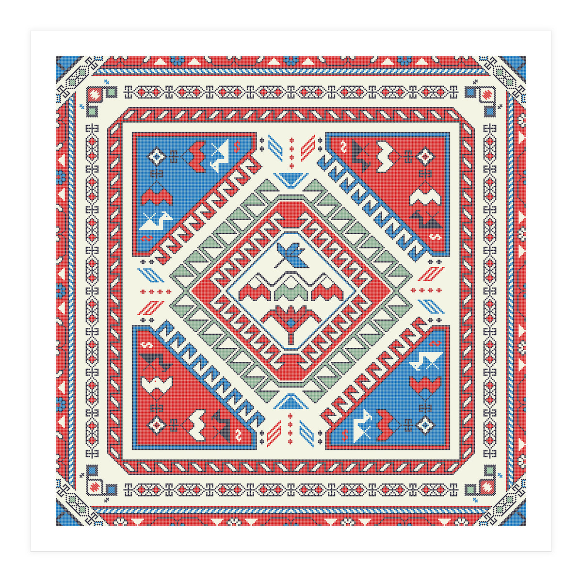 Georgian rug 1 (Print Only)