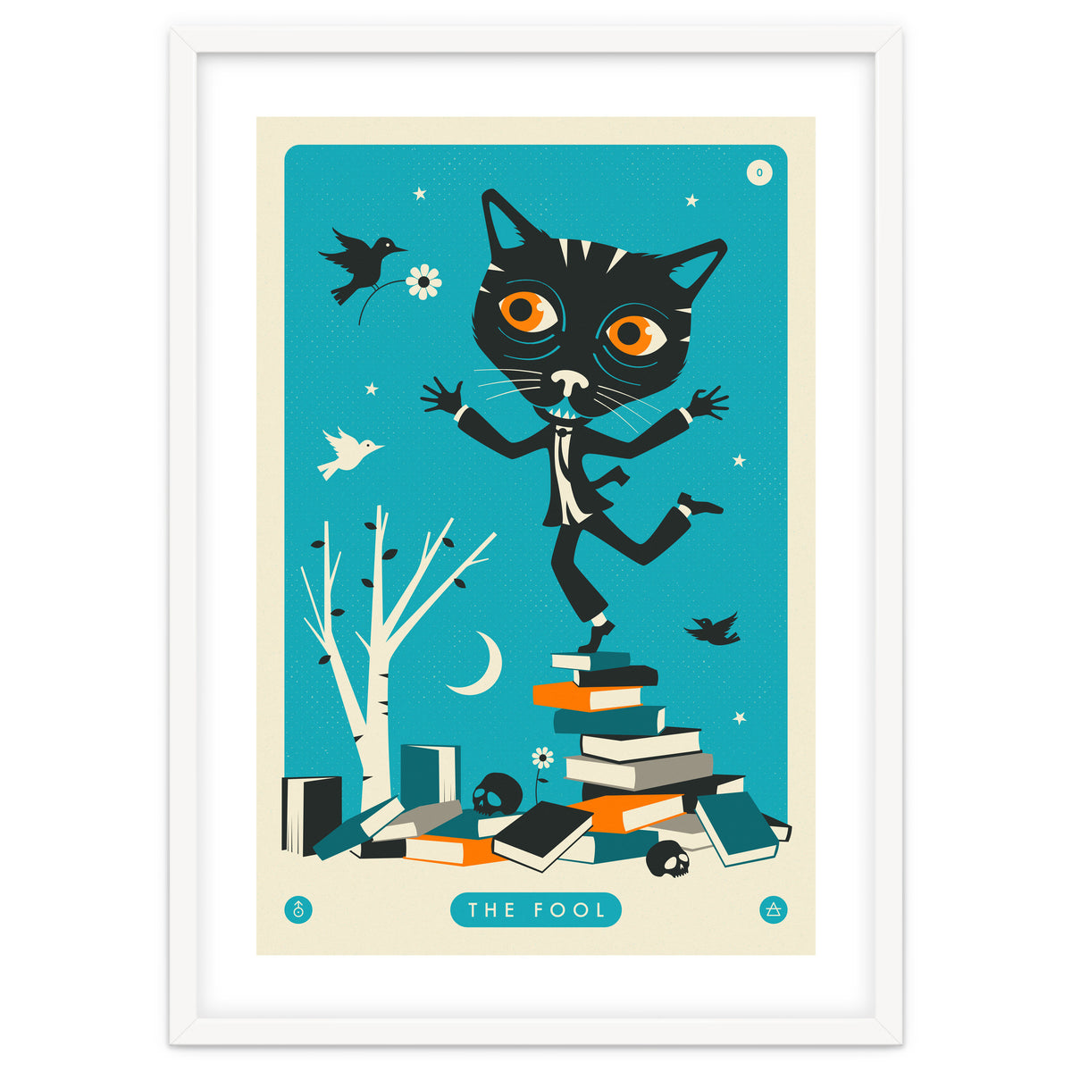 TAROT CARD CAT: THE FOOL