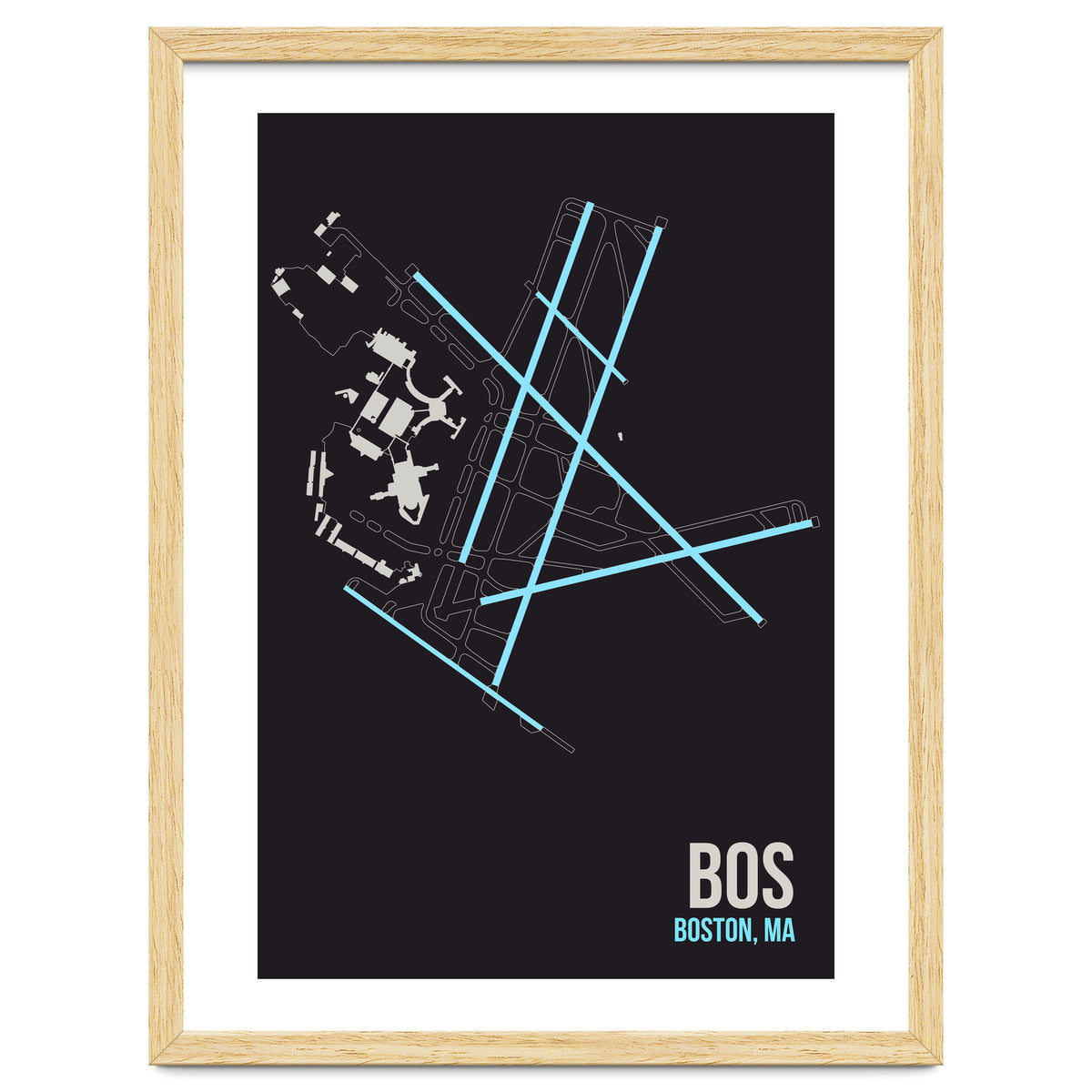 Boston Airport Layout