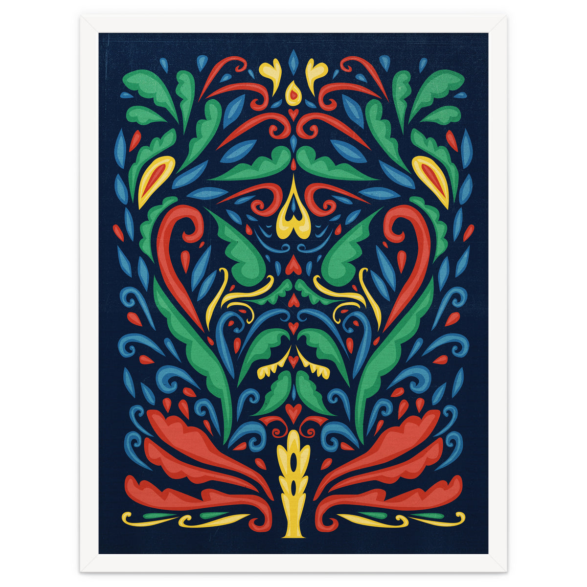 Art Nouveau Folk Art Style