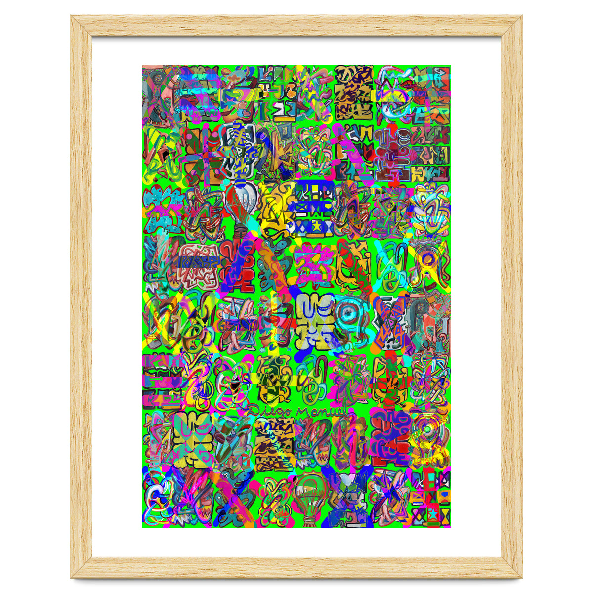 Graffitis 2021 Tapiz 107