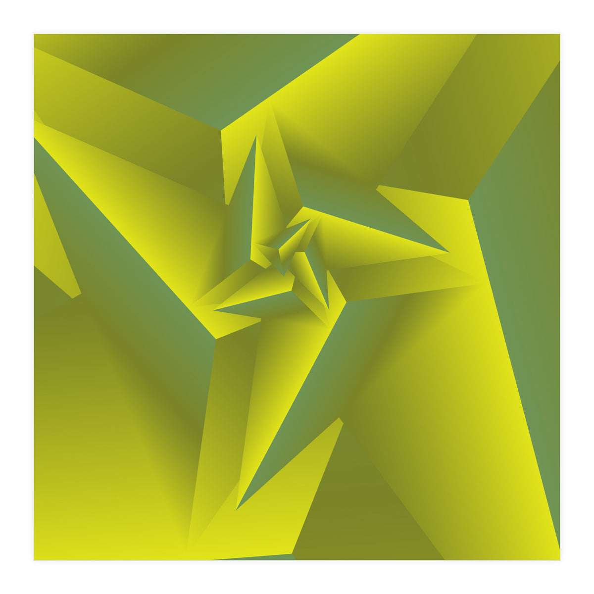 3D Traingle Pattern (Print Only)