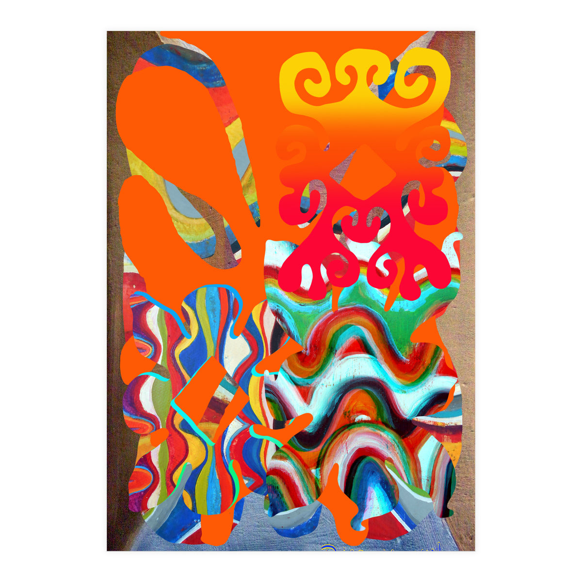 Pop Abstract 2023 A 31 (Print Only)