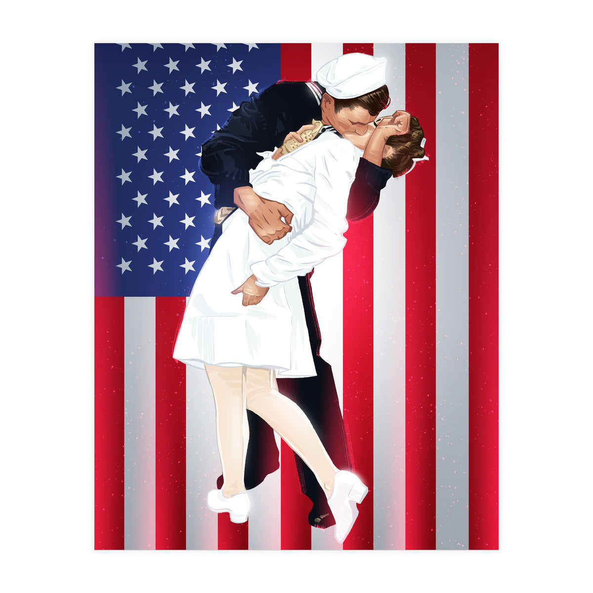 V J Day USA (Print Only)