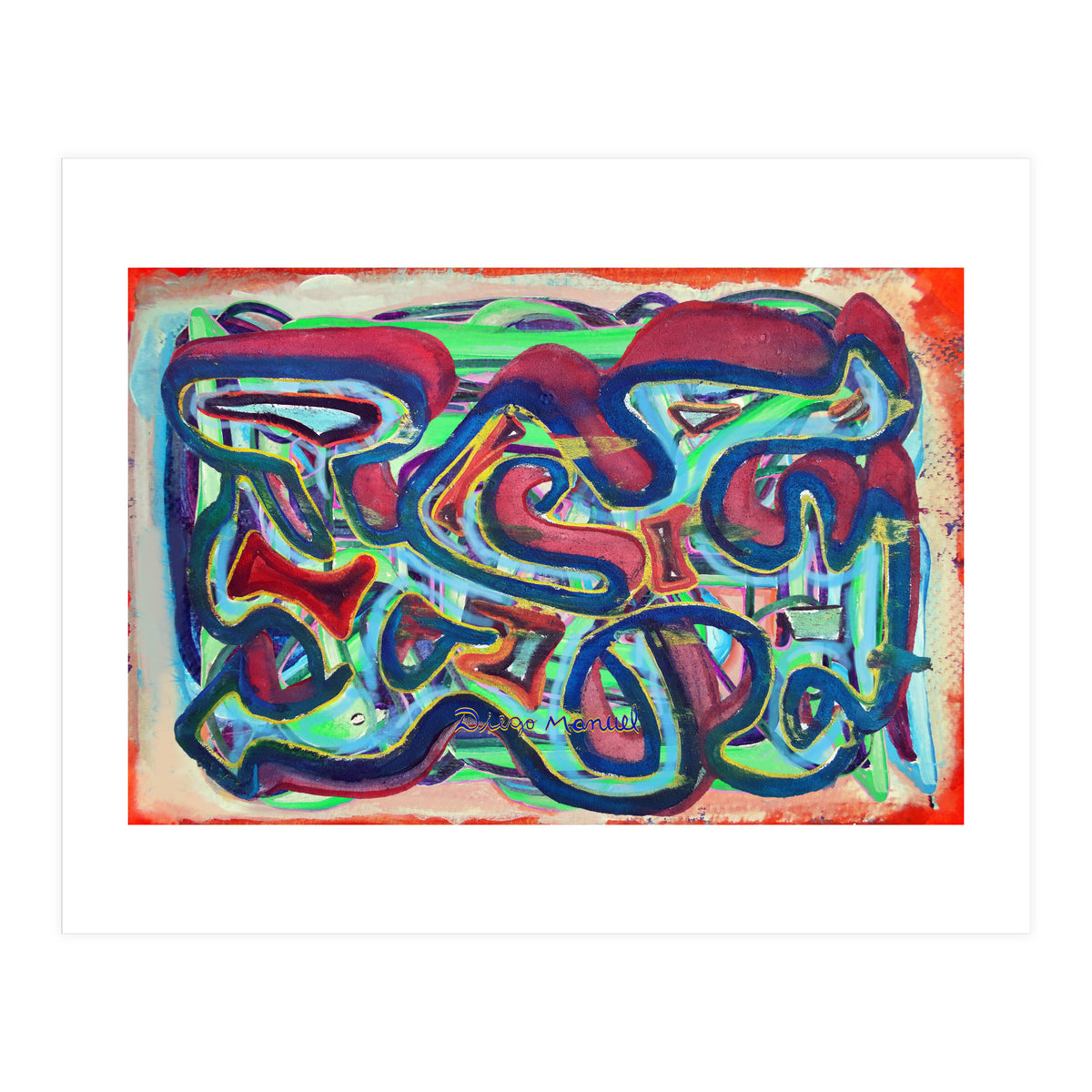 Graffiti Digital 2022 911 (Print Only)