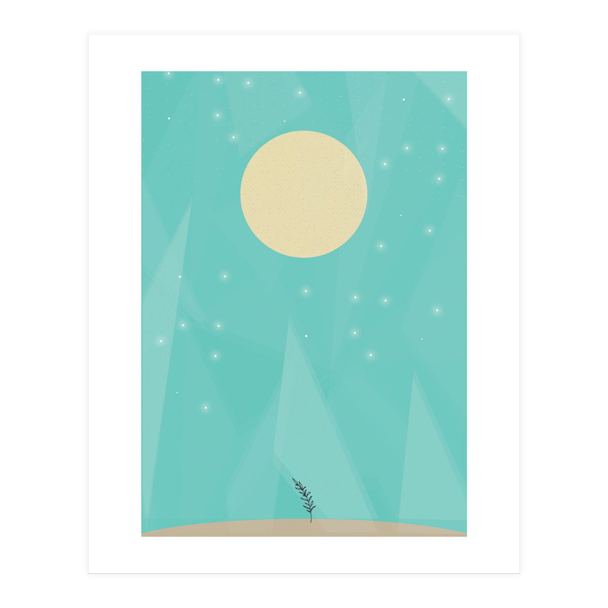 Moonflower Retro (Print Only)