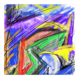 Paths Of Colors And Traces (Print Only) thumbnail