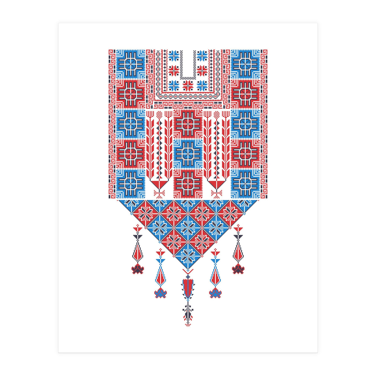 Tatreez Ornament 7 (Print Only)