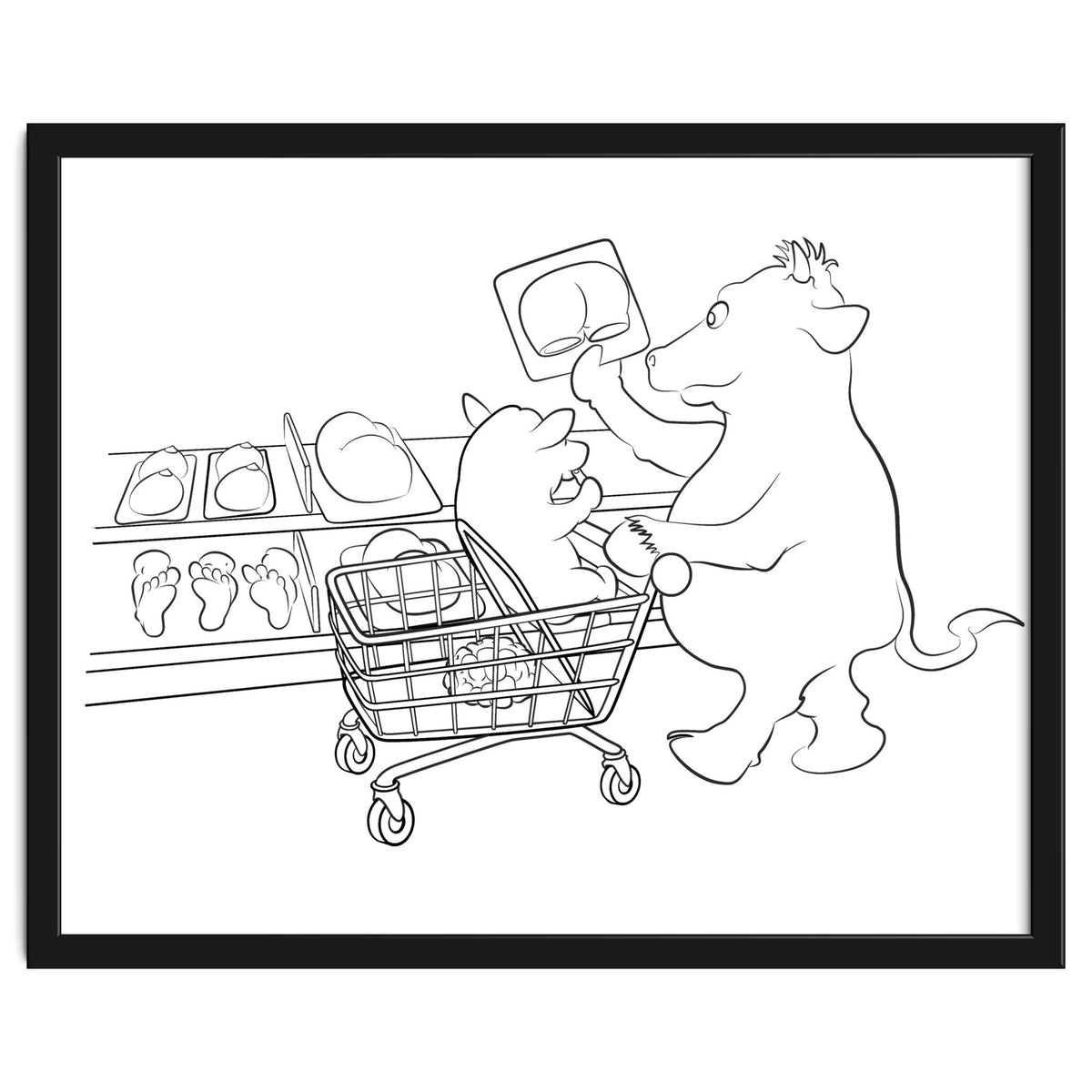 Supermarkey Cow Mandos