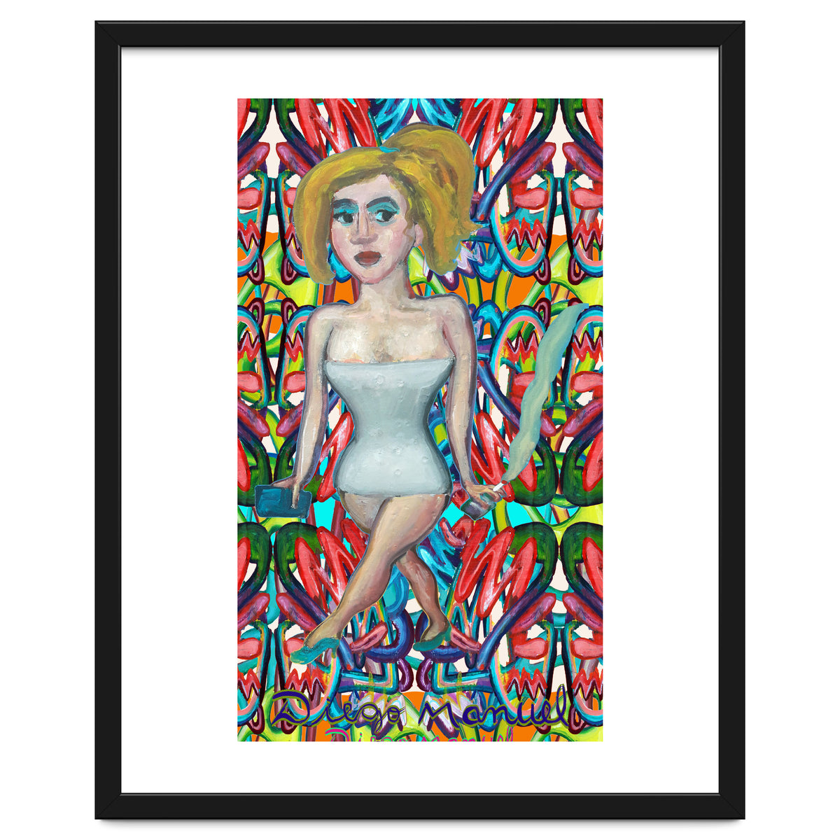 Chica Con Cigarrillo 4b