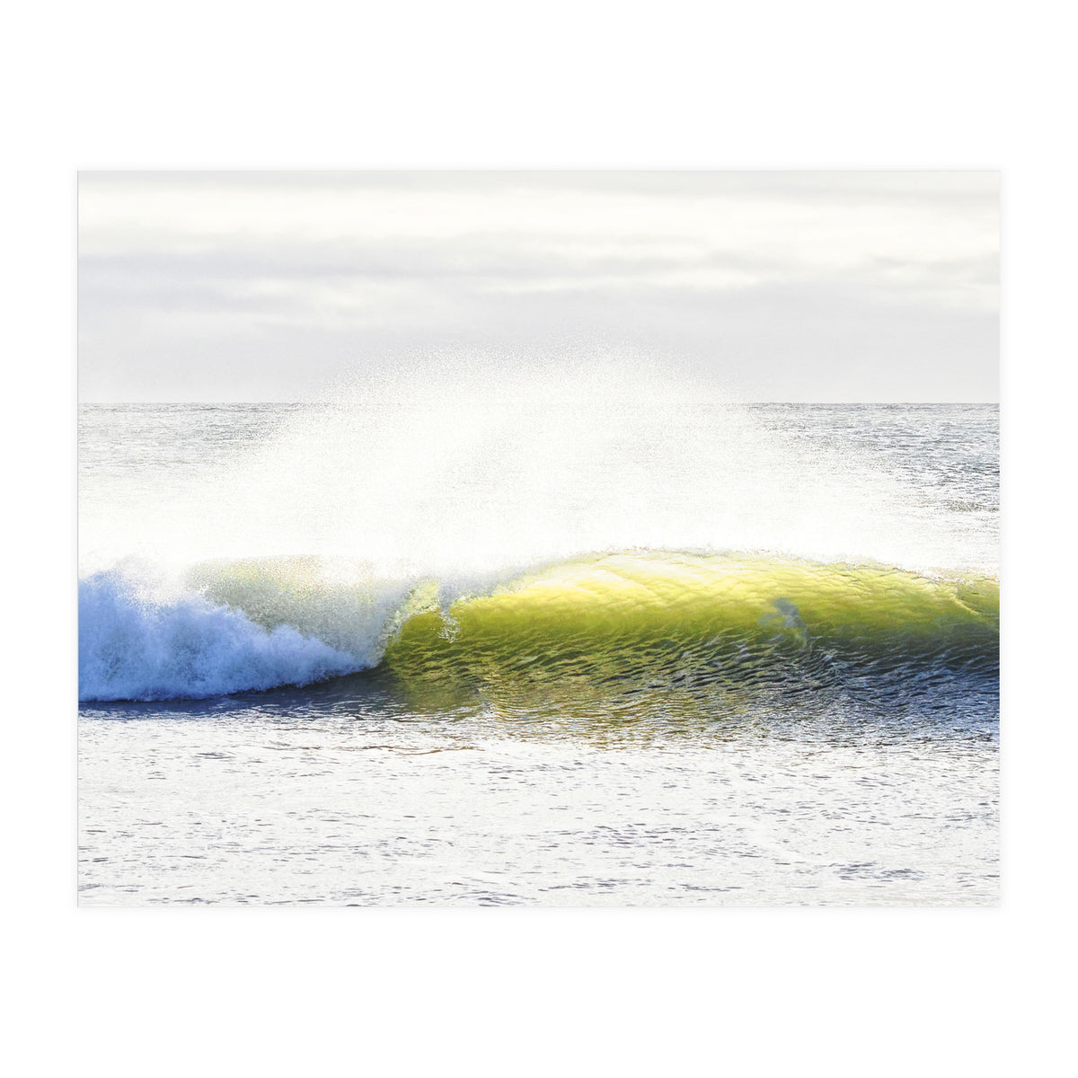 Sunlit wave (Print Only)