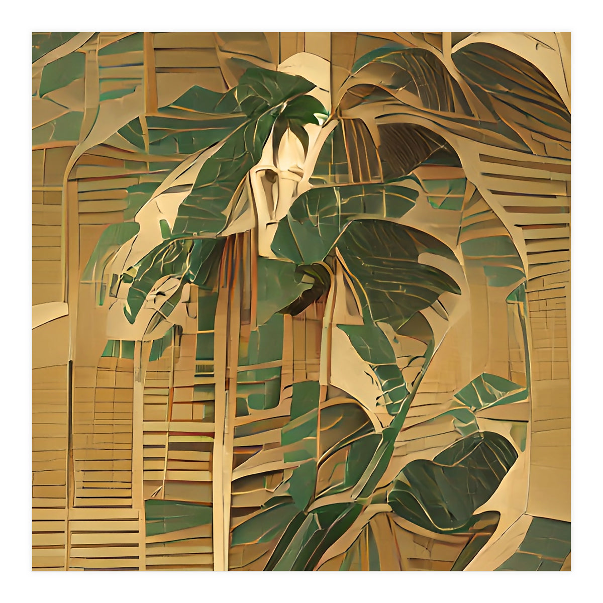 GROOVY-TROPICAL-1-A (Print Only)