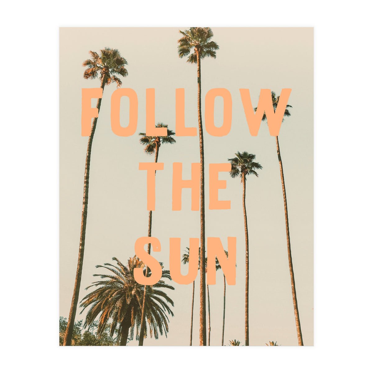 Follow The Sun (Print Only)