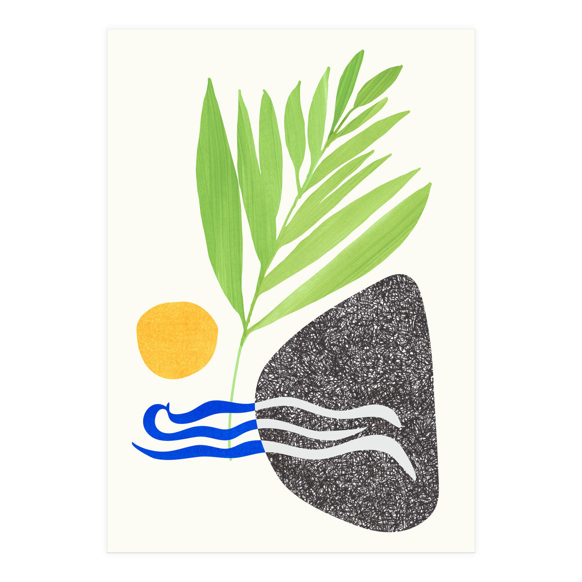 Yosemite Abstract Landscape (Print Only)